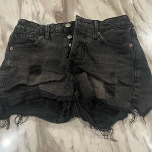 Old Navy Charcoal Jean Shorts